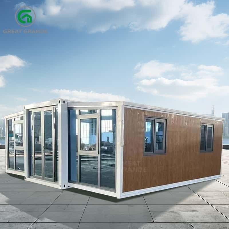 20FT حاوية شحن قابلة للتوسع المصنع المنزلي ألواح مركبة للعزل الجدار والعزل الصوتي