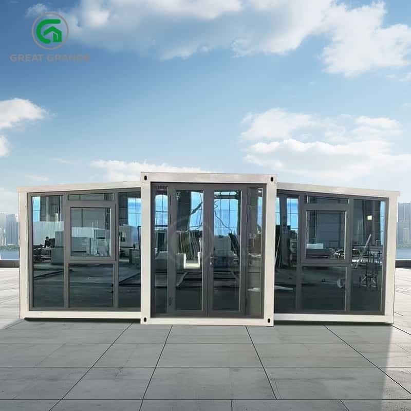 20FT حاوية شحن قابلة للتوسع المصنع المنزلي ألواح مركبة للعزل الجدار والعزل الصوتي