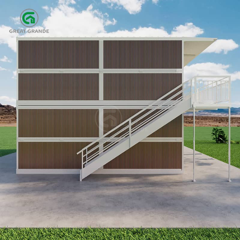 تصميم سقف منحدر حاوية قابلة للطي المنزل الفولاذ المصبوب قطعة ربط الزاوية الصلب صفيحة عمر الخدمة أكثر من 15 سنة