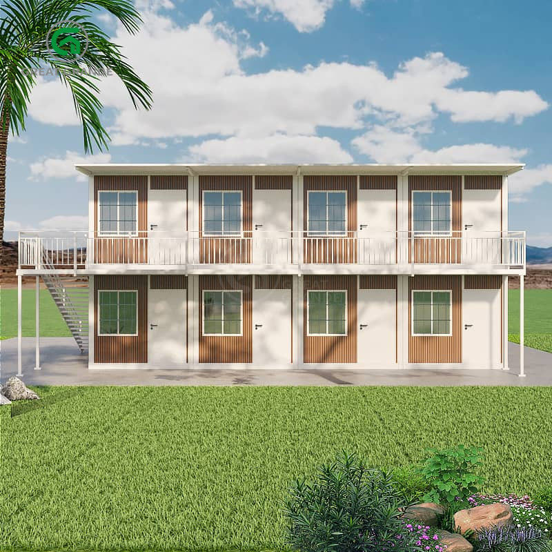 تصميم سقف منحدر حاوية قابلة للطي المنزل الفولاذ المصبوب قطعة ربط الزاوية الصلب صفيحة عمر الخدمة أكثر من 15 سنة